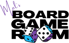 Logo for Mel's Board Game Room