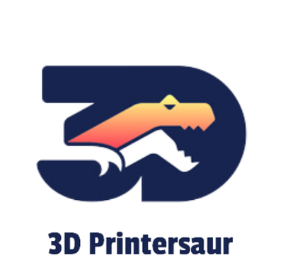 Logo for 3D Printersaur